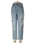 Divided by H&M 100% Cotton Blue Jeans Size 6 - photo 1