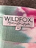 Wildfox 100% Cotton Tie-dye Pink Pullover Sweater Size Lg (3 or L) - photo 7