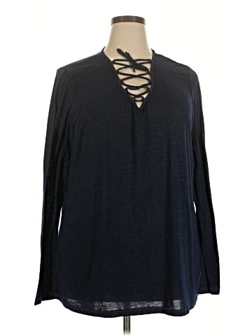 Marc New York Long Sleeve Henley (view 1)