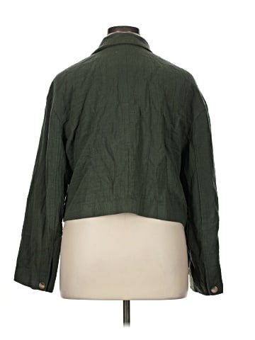 Madewell The Drop-Shoulder Crop Blazer (view 2)