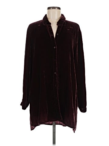 Eileen Fisher Long Sleeve Blouse (view 1)