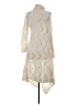 Copper Key 100% Acrylic Ivory Cardigan Size S - photo 2