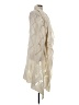 Copper Key 100% Acrylic Ivory Cardigan Size S - photo 4