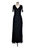 Xscape Black Cocktail Dress Size 10 - photo 1