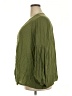 Torrid 100% Rayon Green Long Sleeve Blouse Size 2X Plus (2) - photo 5