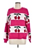 Angashion Tropical Pink Pullover Sweater Size M - photo 1