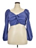 Emery Rose Blue 3/4 Sleeve Blouse Size 3XL - photo 1