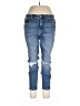 Good American Hearts Blue Jeans Size 16 - photo 1