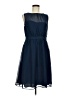Planet Gold 100% Polyester Solid Blue Cocktail Dress Size 8 - photo 1
