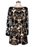 Mac Duggal Damask Floral Gold Romper Size 14 - photo 1