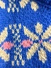 Unbranded Print Blue Pullover Sweater Size XXL (estimated) - photo 7