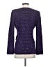 St. John Tweed Purple Blazer Size 2 - photo 2