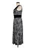 Perceptions Animal Print Black Cocktail Dress Size 8 - photo 5