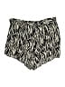 ELOQUII Animal Print Black Shorts Size 22 Plus - photo 1