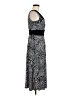 Perceptions Animal Print Black Cocktail Dress Size 8 - photo 4