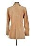 Bebe 100% Leather Tan Trenchcoat Size M - photo 2