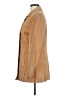 Bebe 100% Leather Tan Trenchcoat Size M - photo 5