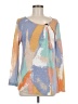 Figueroa & Flower Blue Long Sleeve Blouse Size M - photo 1