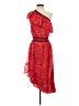 Joie 100% Silk Red Cocktail Dress Size S - photo 1