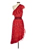 Joie 100% Silk Red Cocktail Dress Size S - photo 2