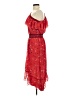 Joie 100% Silk Red Cocktail Dress Size S - photo 5