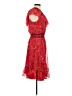 Joie 100% Silk Red Cocktail Dress Size S - photo 4