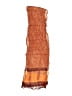 Sevya 100% Viscose Paisley Orange Scarf One size - photo 2