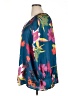 Entro 100% Polyester Teal Long Sleeve Blouse Size 1X - photo 5