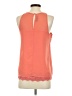 BCX 100% Polyester Orange Sleeveless Blouse Size S - photo 2