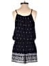 Soprano 100% Rayon Stars Blue Romper Size S - photo 2