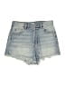 PacSun 100% Cotton Blue Denim Shorts Size 27 waist - photo 1
