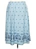 Lularoe Paisley Blue Casual Skirt Size 22 - 24 - photo 2