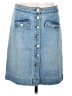 Talbots Blue Denim Skirt Size 6 Petite - photo 1