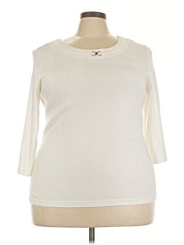 Karen Scott 3/4 Sleeve T-Shirt (view 1)