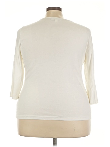 Karen Scott 3/4 Sleeve T-Shirt (view 2)