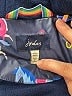 Joules Tropical Black Raincoat Size 8 - photo 3