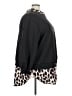 Shein 100% Polyester Animal Print Black 3/4 Sleeve Top Size 24 - 26 Plus - photo 4