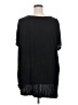 Avenue Black Short Sleeve Top Size 30 - 32 Plus - photo 2