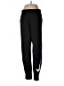 Nike 100% Polyester Black Track Pants Size M - photo 1