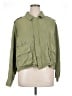 Blank NYC 100% Lyocell Green Jacket Size 1X - photo 1