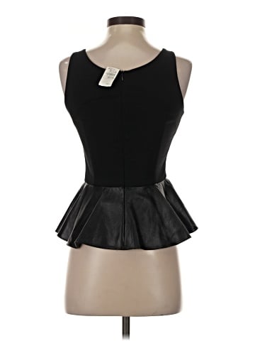 Amanda Uprichard Faux Leather Top (view 2)
