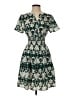 Unbranded 100% Polyester Paisley Green Casual Dress Size S - photo 1