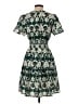 Unbranded 100% Polyester Paisley Green Casual Dress Size S - photo 2