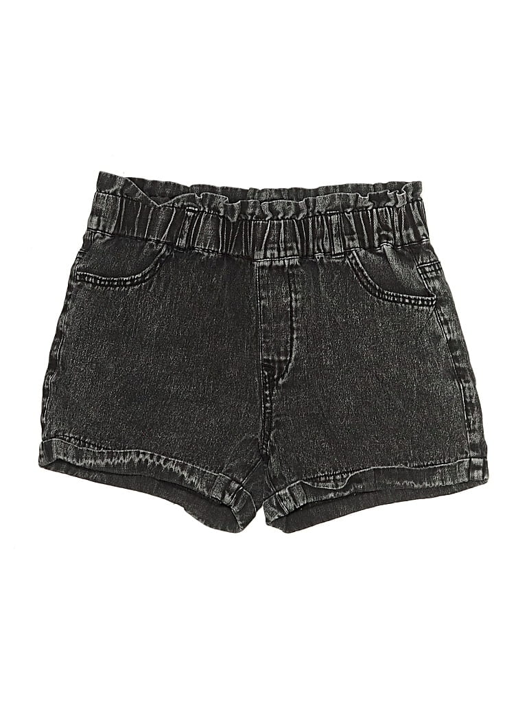 Pre-owned Francesca's Denim Shorts In Black