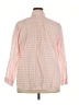J.Crew Checkered-gingham Pink 3/4 Sleeve Blouse Size 20 - photo 2