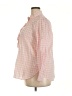 J.Crew Checkered-gingham Pink 3/4 Sleeve Blouse Size 20 - photo 5