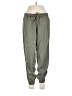 Nine West 100% Lyocell Solid Green Track Pants Size L - photo 1