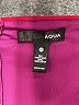 Aqua 100% Polyester Paisley Purple Cocktail Dress Size M - photo 7