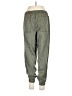 Nine West 100% Lyocell Solid Green Track Pants Size L - photo 2