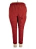 Torrid Solid Red Casual Pants Size 2X Plus (2) - photo 2